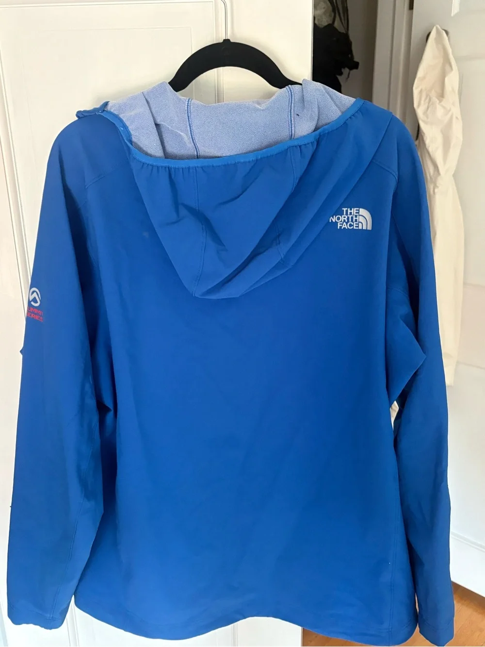 The North Face Royal Blue Hooded Softshell Jacket